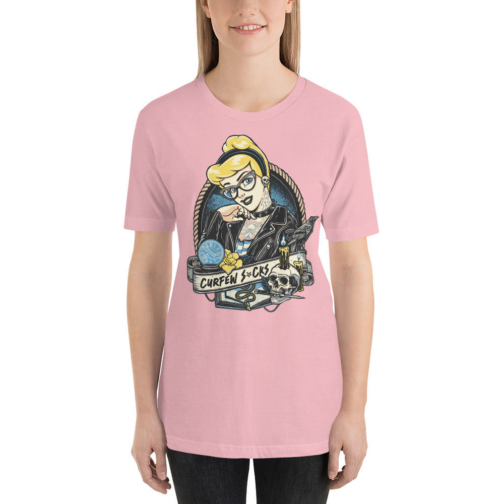 Curfew Sucks Princess Unisex t-shirt