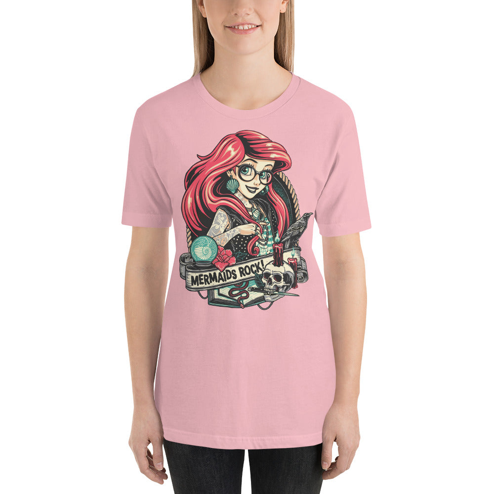 Mermaids Rock Princess Unisex t-shirt