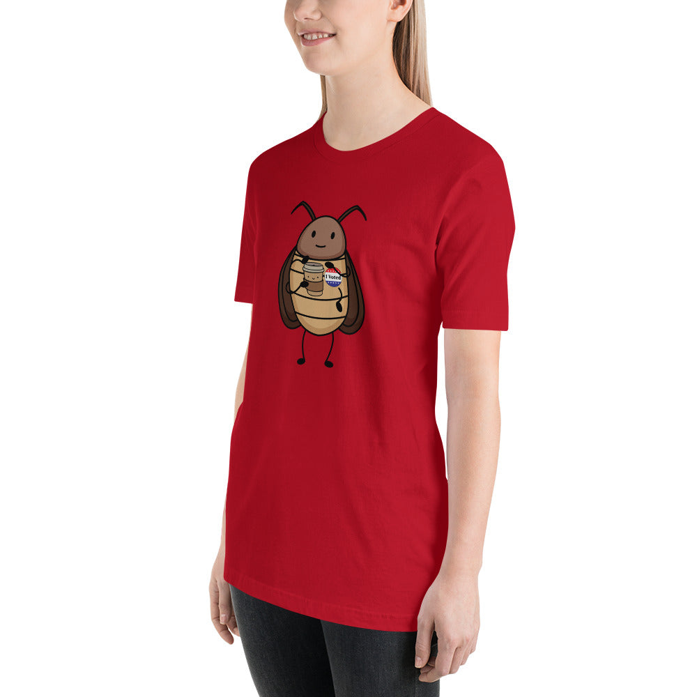 Suburban Cockroach - I Voted V2 Unisex t-shirt