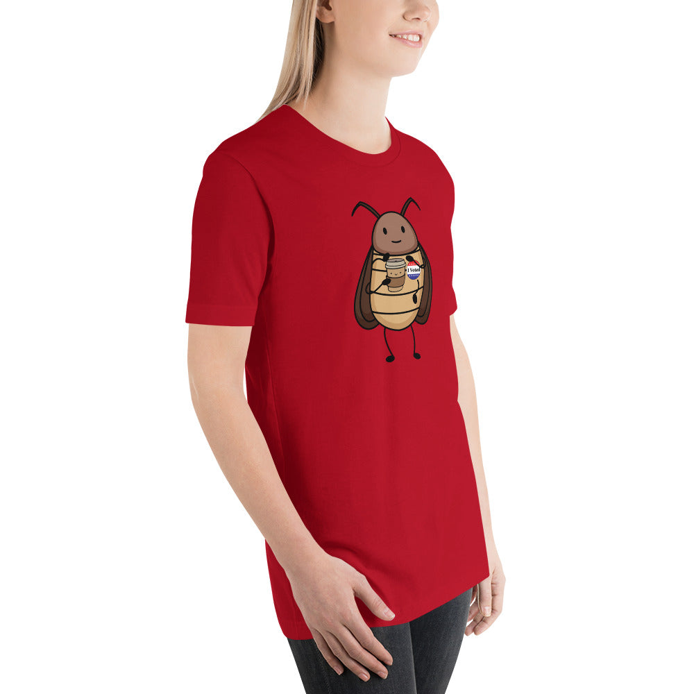 Suburban Cockroach - I Voted V2 Unisex t-shirt