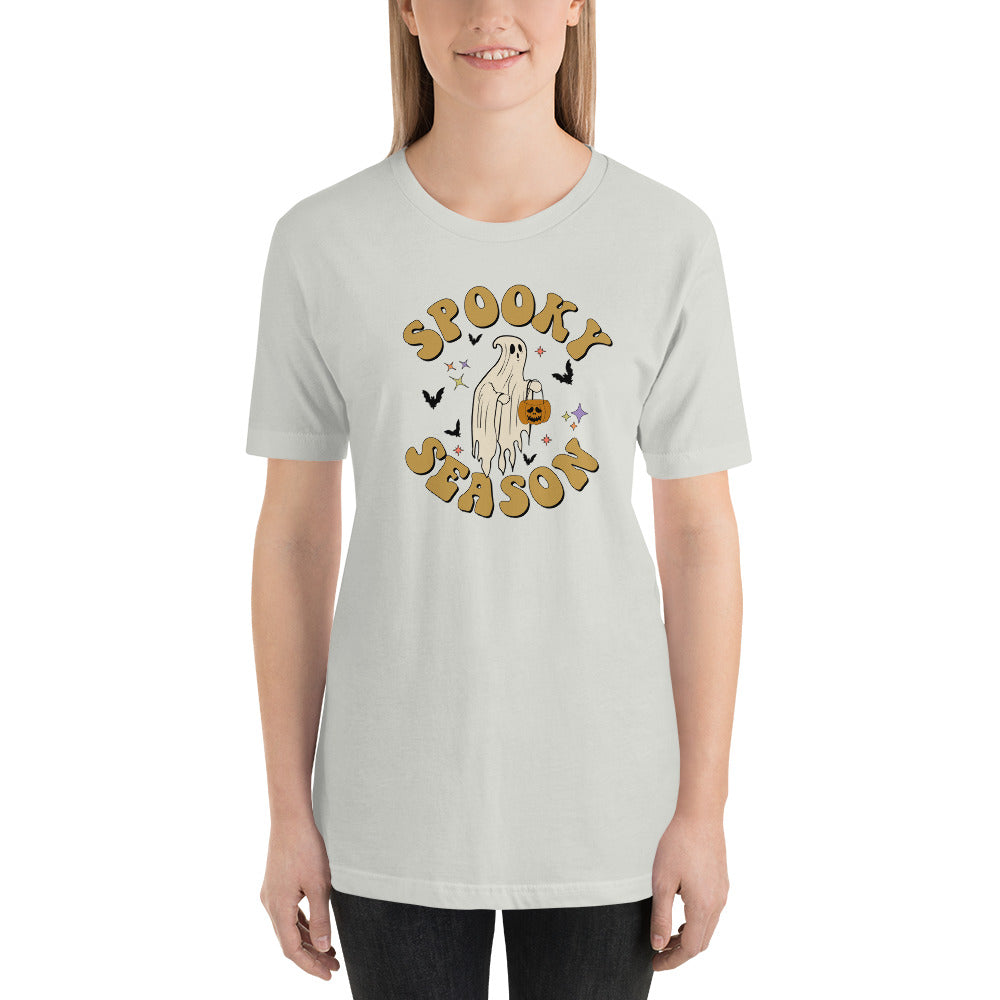 Spooky Season Ghost Halloween Unisex t-shirt