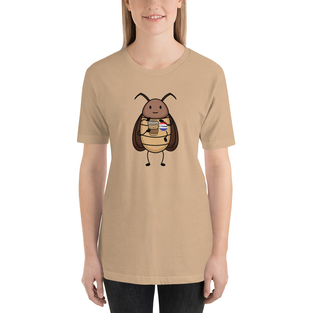 Suburban Cockroach - I Voted V2 Unisex t-shirt