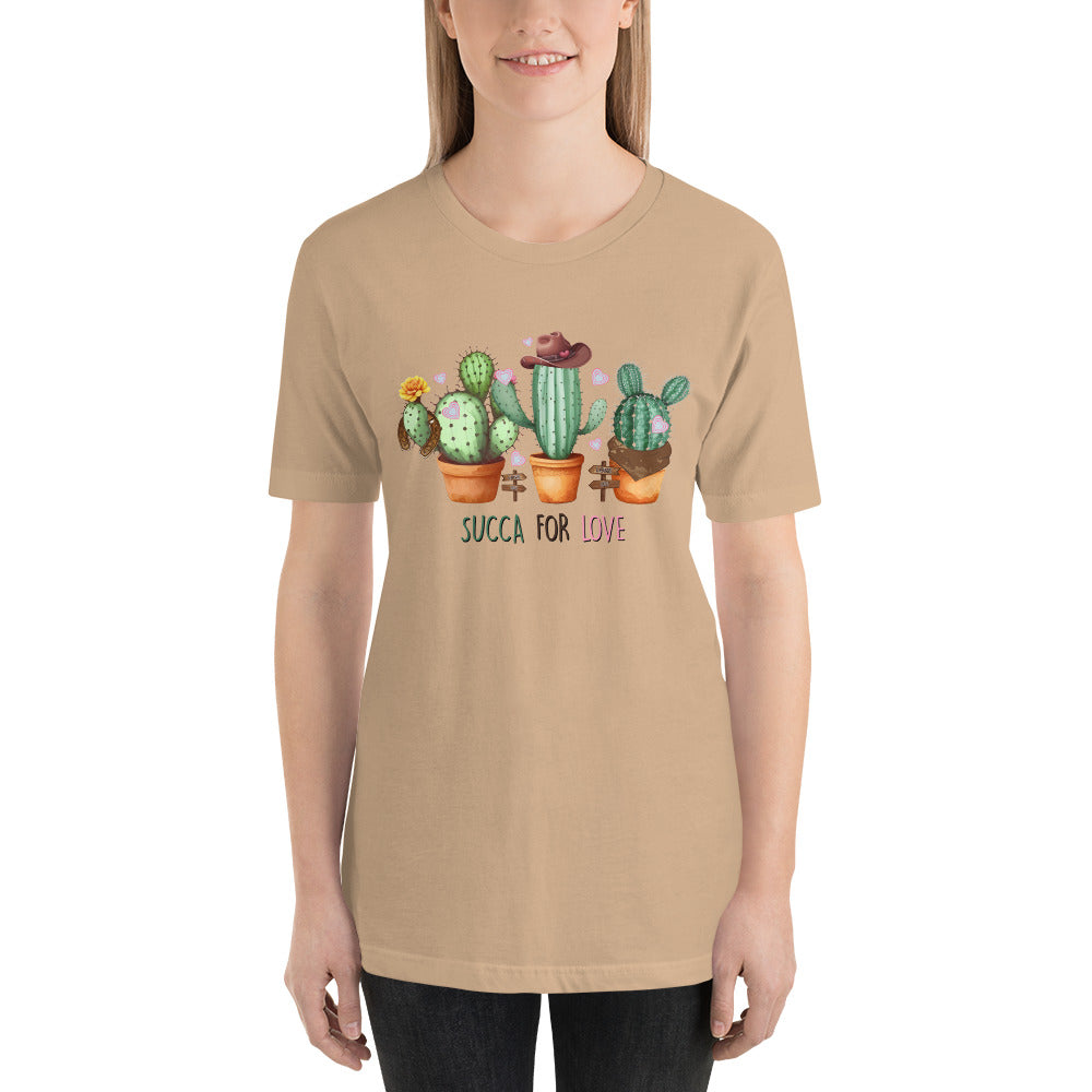 Succa For Love Valentines Day Unisex t-shirt