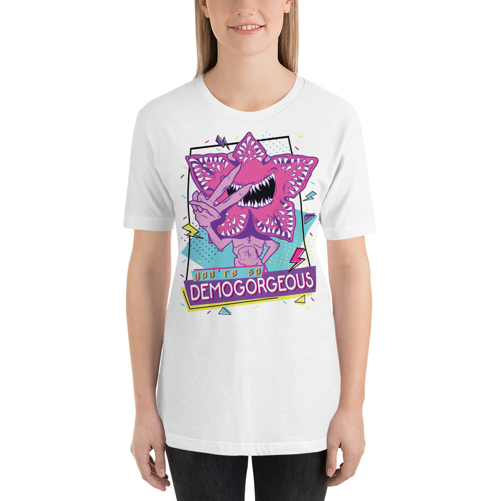 You're So Demogorgeous! 80s Style Retro Halloween Horror Unisex t-shirt