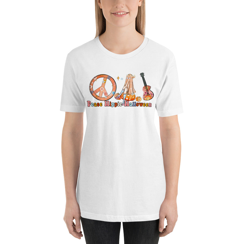 Peace Hippie Halloween Unisex t-shirt