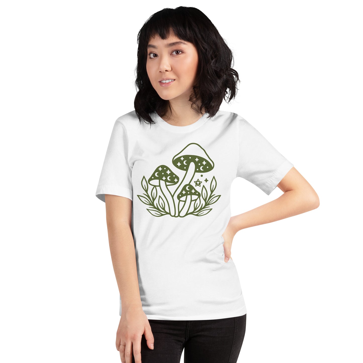 Olive Cozy Mushy Tee