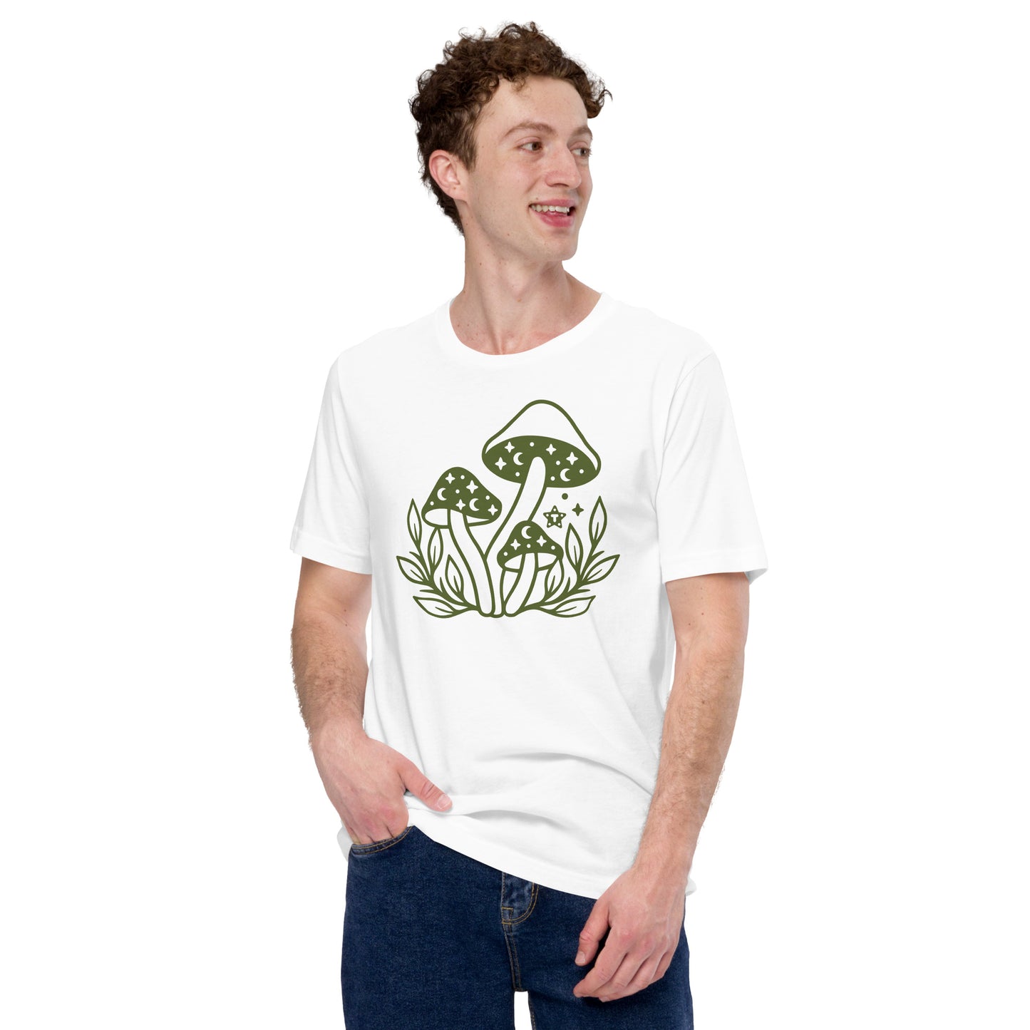 Olive Cozy Mushy Tee