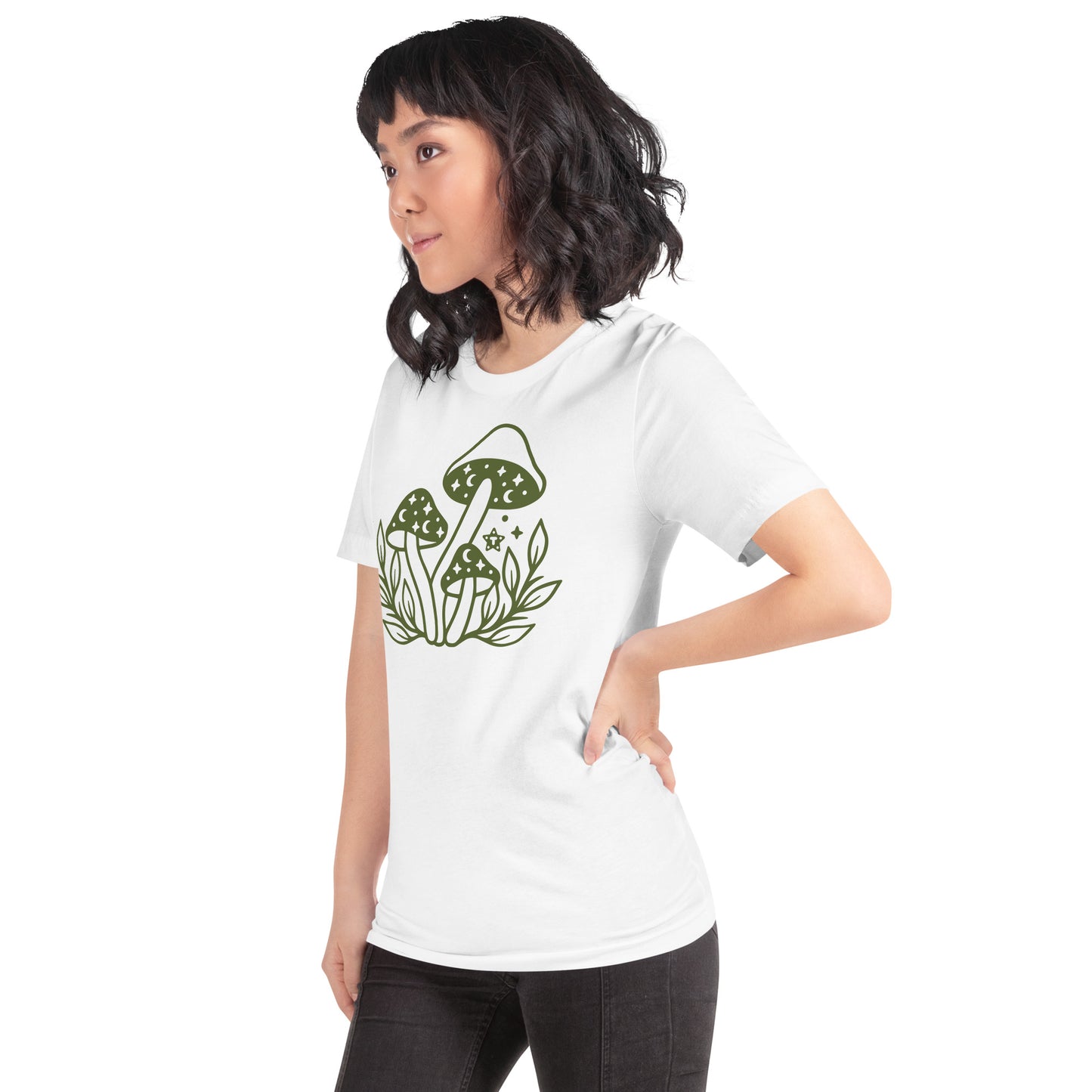 Olive Cozy Mushy Tee