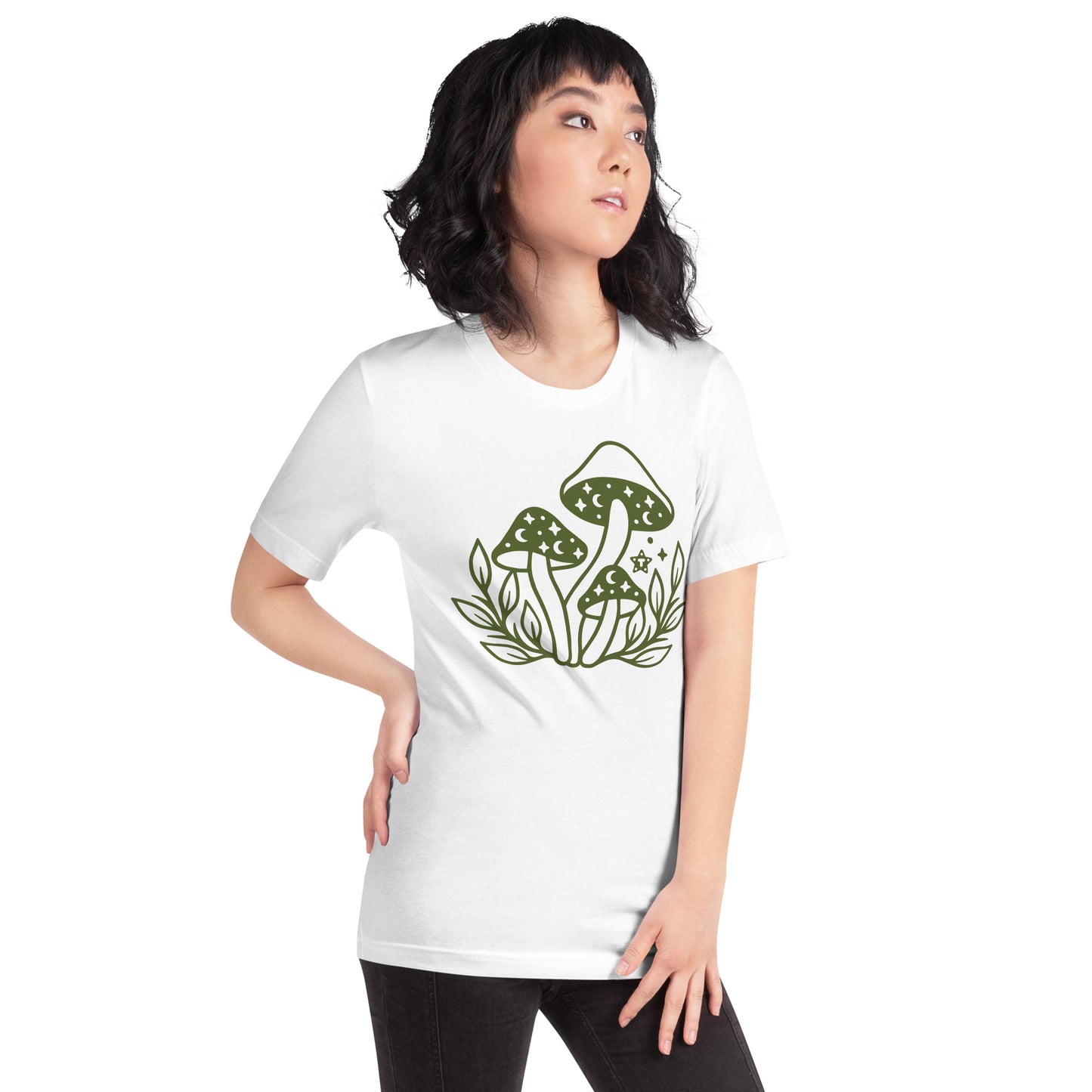 Olive Cozy Mushy Tee