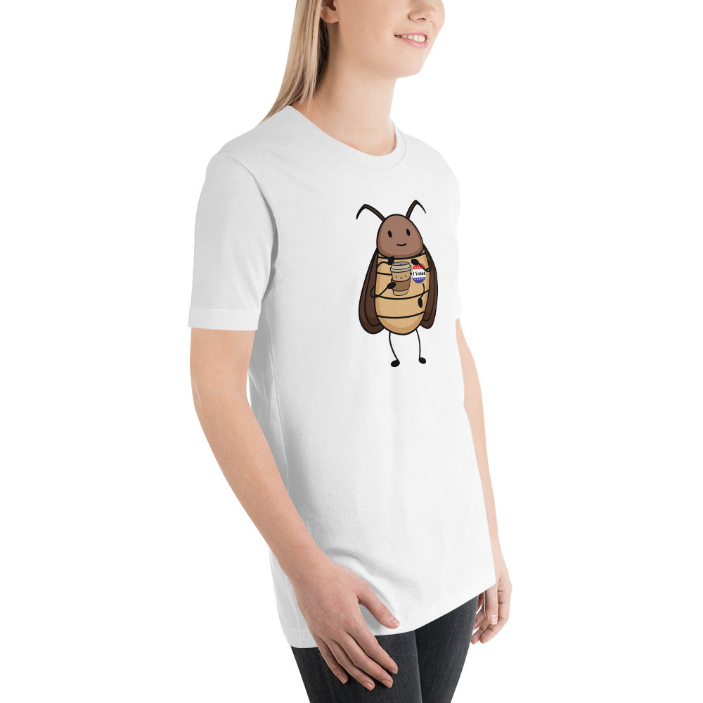 Suburban Cockroach - I Voted V2 Unisex t-shirt