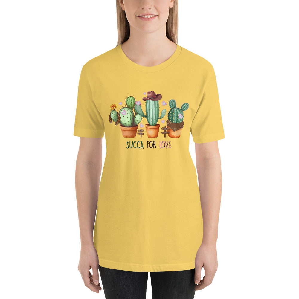 Succa For Love Valentines Day Unisex t-shirt