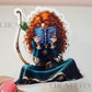 Princess Book Reading Sticker, Bookish sticker, Kindle Sticker, Book Sticker, Cellphone Sticker, Waterproof - FAST SHIP
