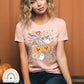 Pastel Cute Ghost Pumpkin Halloween Spooky Tee Unisex t-shirt
