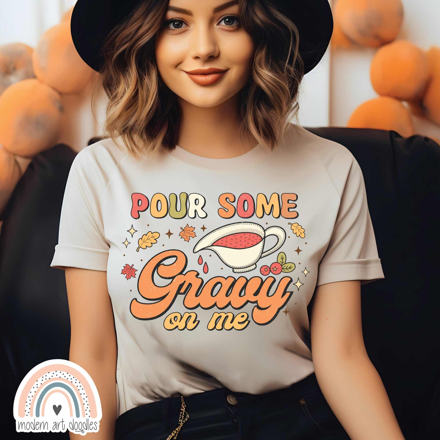 Pour Some Gravy On Me Thanksgiving Tee Unisex t-shirt