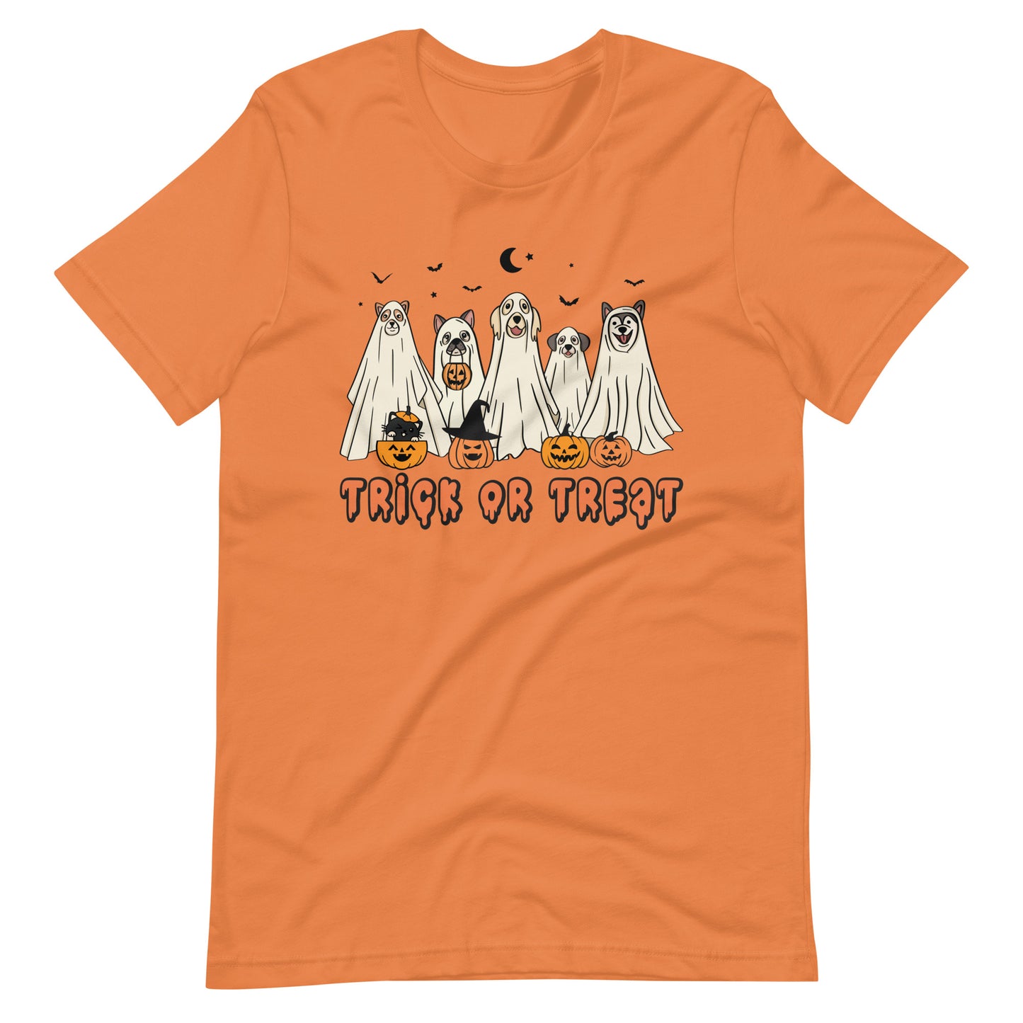 Halloween Spooky Dog Costumes Unisex t-shirt