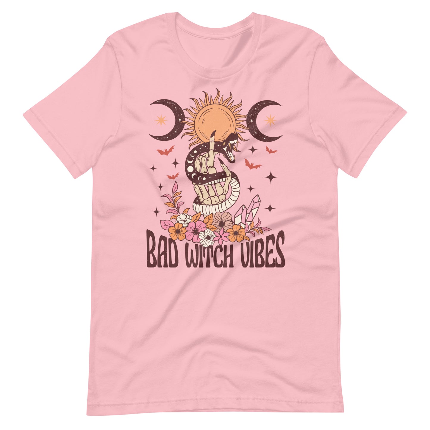 Bad Witch Vibes Halloween Spooky Tee Unisex t-shirt