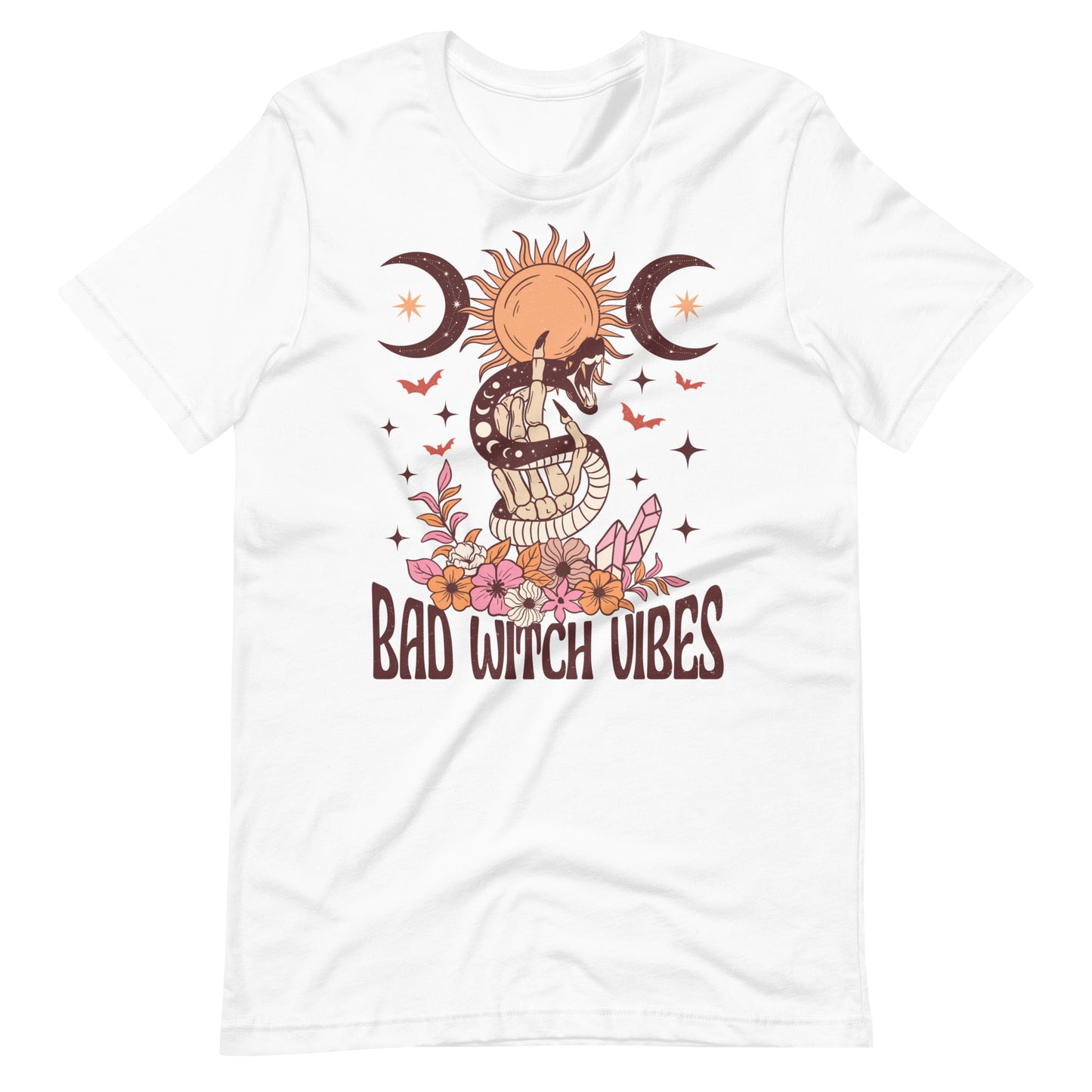 Bad Witch Vibes Halloween Spooky Tee Unisex t-shirt