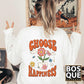 Choose Happiness Hippie Retro Flower Unisex Sweatshirt