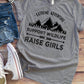 Support Wildlife Raise Girls Unisex t-shirt