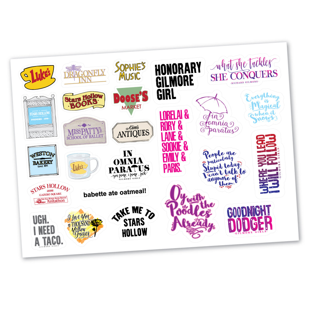 Gilmore girls online stickers