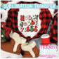 Holly Jolly Vibes Retro Christmas Holiday Sublimation Print - Ready to Press - Ready to Ship