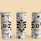 Western Cow Skull Country Stainless steel tumbler