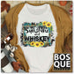 Sunshine and Whiskey Country Unisex t-shirt