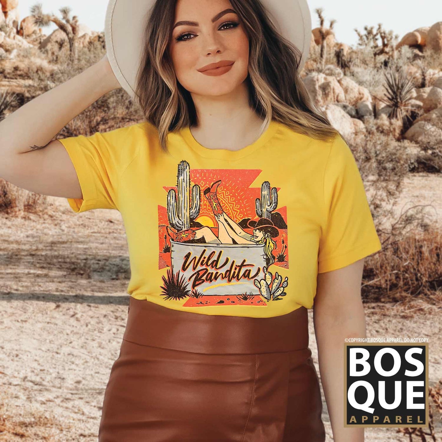 Wild Bandita Western Unisex t-shirt