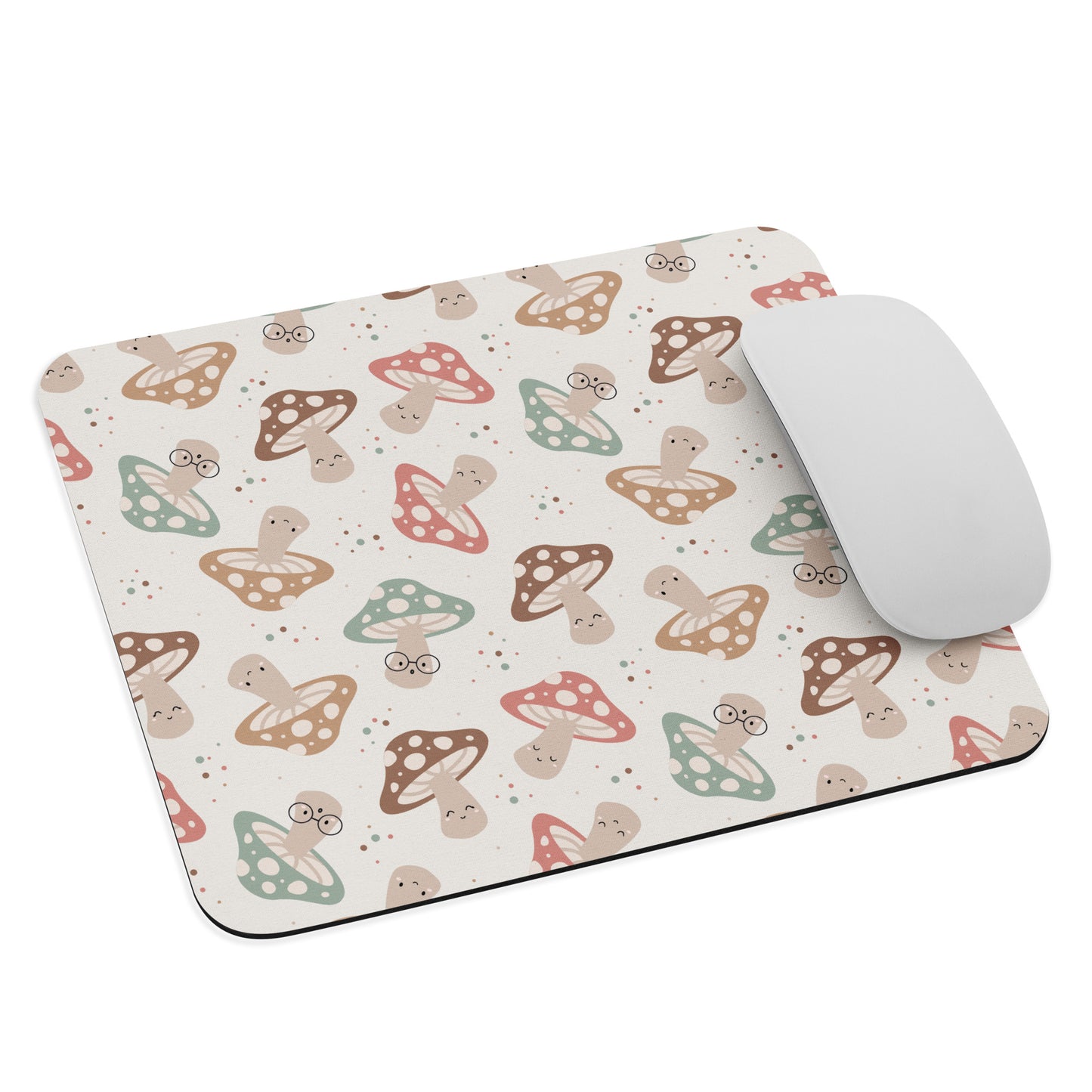 Mushroom Cute Kawaii Gaming Mouse pad, Computer Keyboard Office Accessories, Cute Office Decor