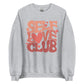 Self Love Club Hippie Retro Wavy Unisex Sweatshirt
