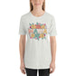 Mama with Split Flower border Unisex t-shirt