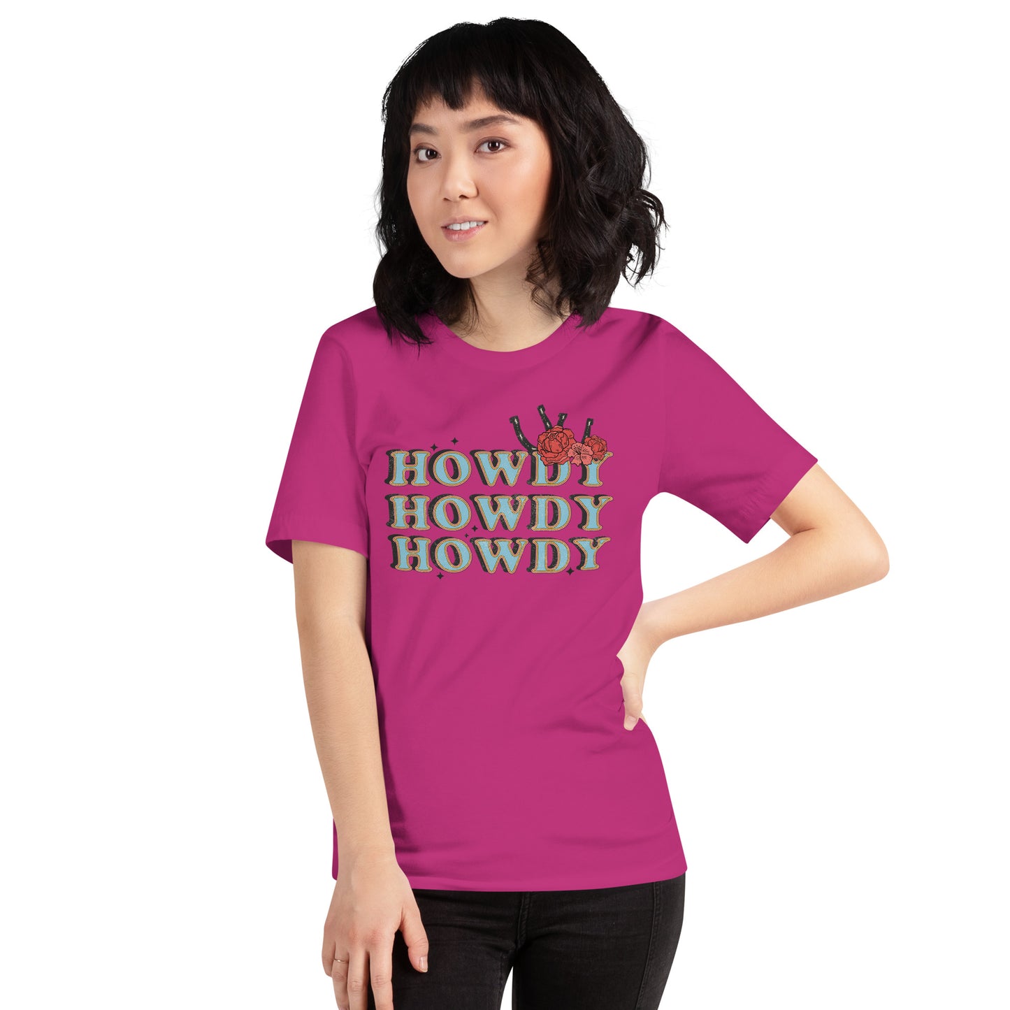 Howdy Howdy Howdy Country Southern Western Unisex t-shirt