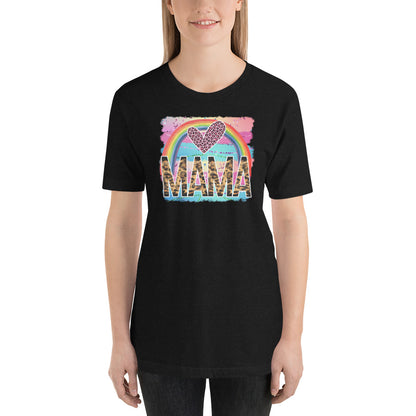 Mama Heart Full Color Unisex t-shirt