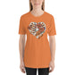 Dead Inside Heart Skeleton Ribcage Halloween Unisex t-shirt