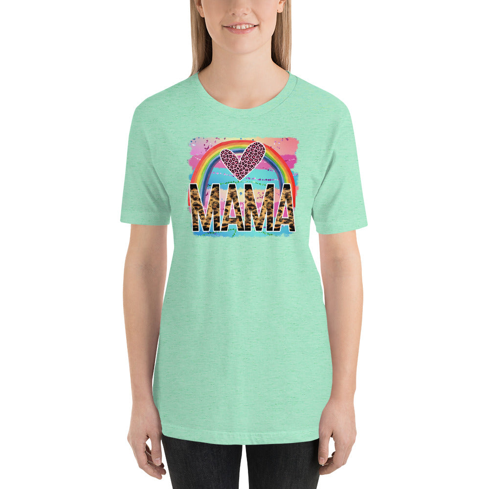Mama Heart Full Color Unisex t-shirt