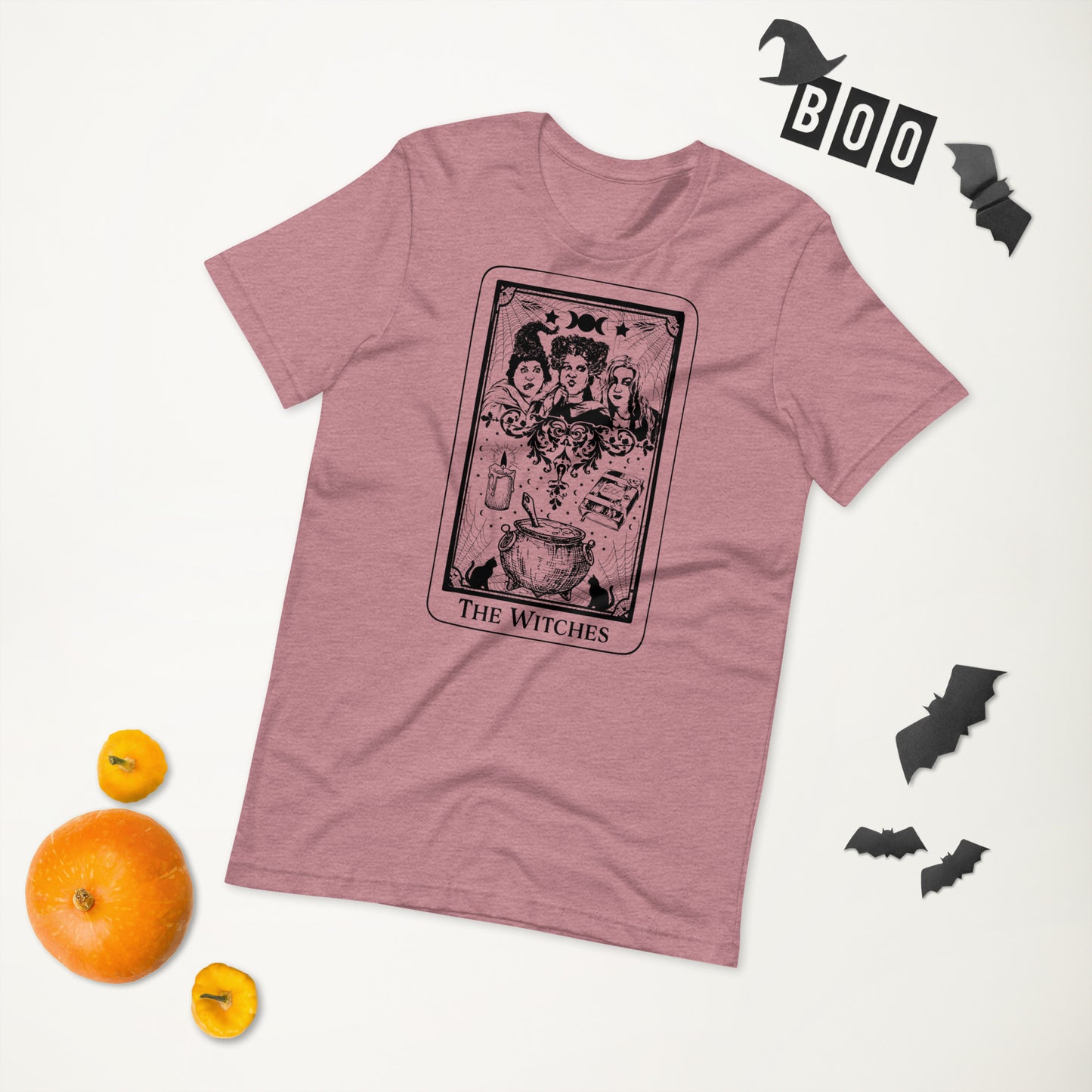 The Witches Tarot style Halloween Unisex t-shirt