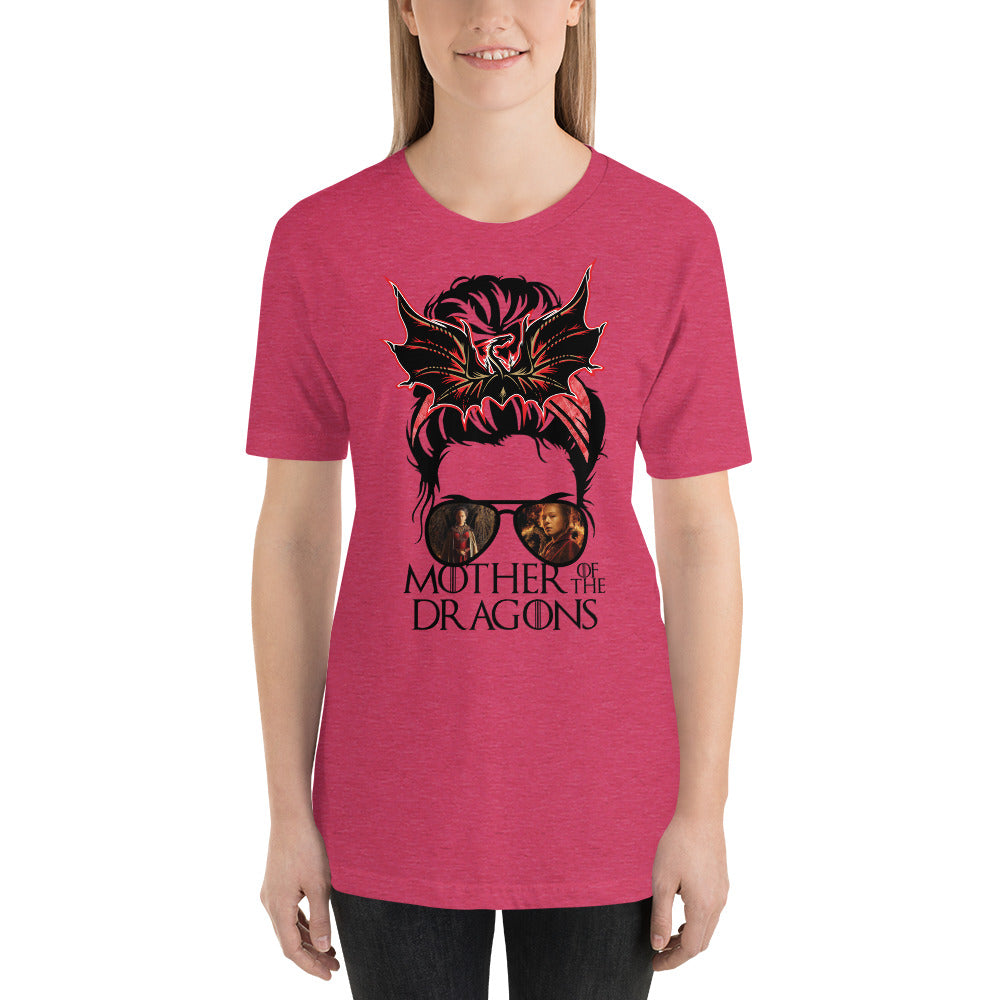 Mother of the Dragons Princess Queen Dragon Bow with Shades Unisex t-shirt