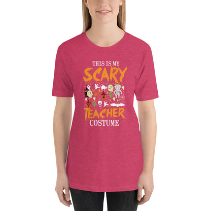 Cute Scary Teacher Costume Unisex t-shirt