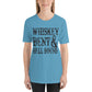Whiskey Bent & Hell Bound / Black Text Country Unisex t-shirt
