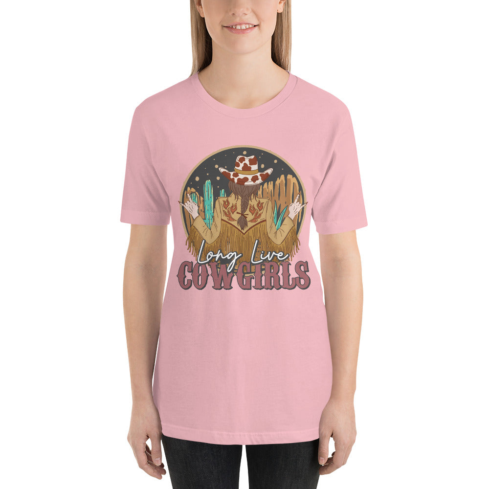 Long Live Cowgirls Unisex t-shirt