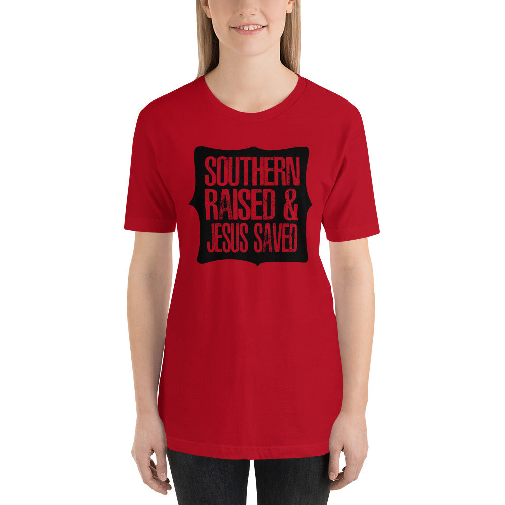 Southern Raised & Jesus Saved Country Unisex t-shirt