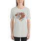 Dead Inside Heart Skeleton Ribcage Halloween Unisex t-shirt