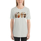 Scary Coffee and Lattes Halloween Unisex t-shirt