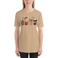 Scary Coffee and Lattes Halloween Unisex t-shirt