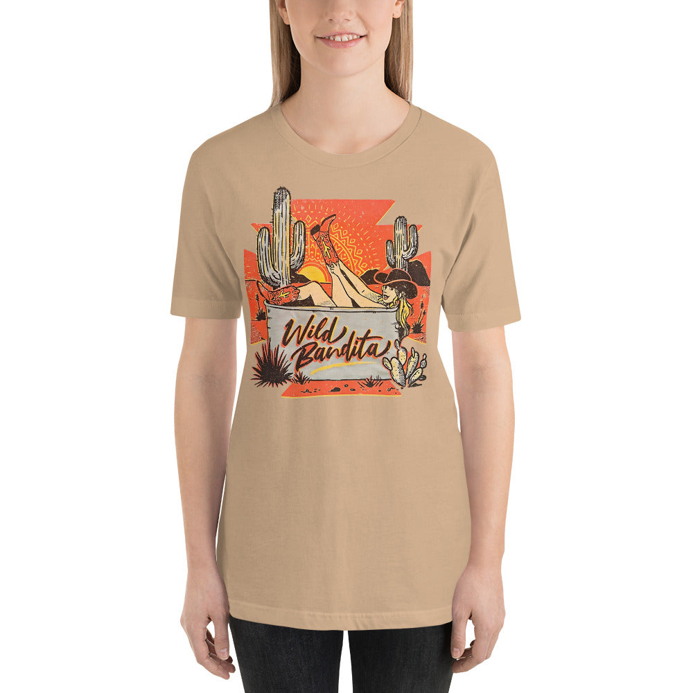 Wild Bandita Western Unisex t-shirt
