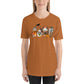 Spooky Mouse Coffee and Lattes Pumpkin Spice Halloween Unisex t-shirt
