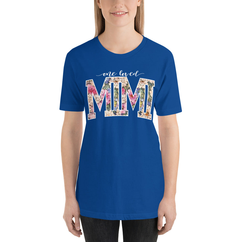 One Loved Mimi Wildflower Floral Unisex t-shirt