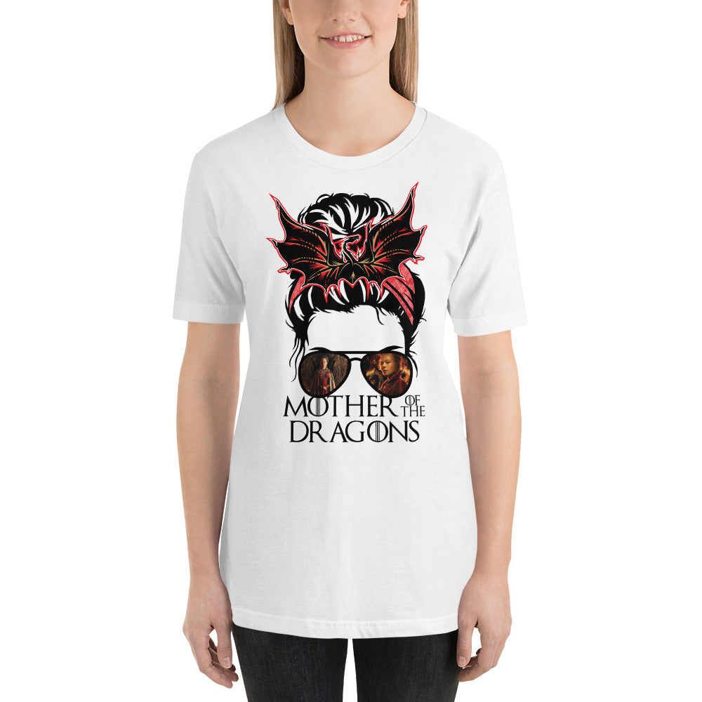 Mother of the Dragons Princess Queen Dragon Bow with Shades Unisex t-shirt