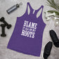 Blame it on my Roots Country Women's Racerback Tank